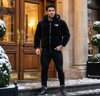 کاپشن 🔥گرم و ضدآب مردانه ❄️جنس سیلیکونی waterproof درجه ۱ ✅ apa با بهترین متریال خرید مستقیم از تولیدی آرومافشن( تک و عمده)